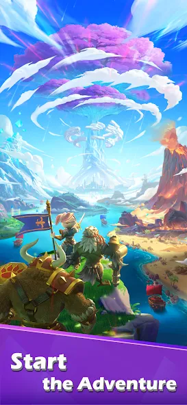 Animal Lords : Merge & Rumble — Безлимитные монеты и усиленные герои — скриншот 5