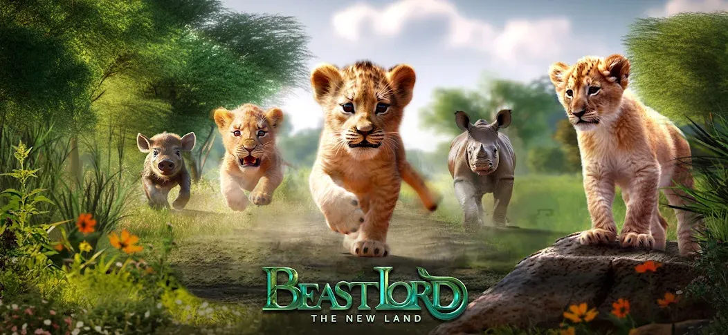 Взломанная Beast Lord: The New Land на Андроид — Безлимитные ресурсы и ускоренное развитие — скриншот 1