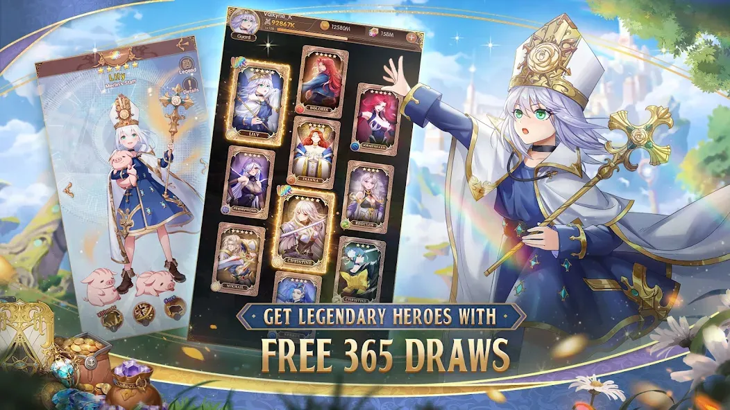 Legend of Almia:idle RPG на Андроид — Безлимитные ресурсы и усиленные герои — скриншот 2 Legend of Almia:idle RPG на Андроид — Безлимитные ресурсы и усиленные герои — скриншот 2
