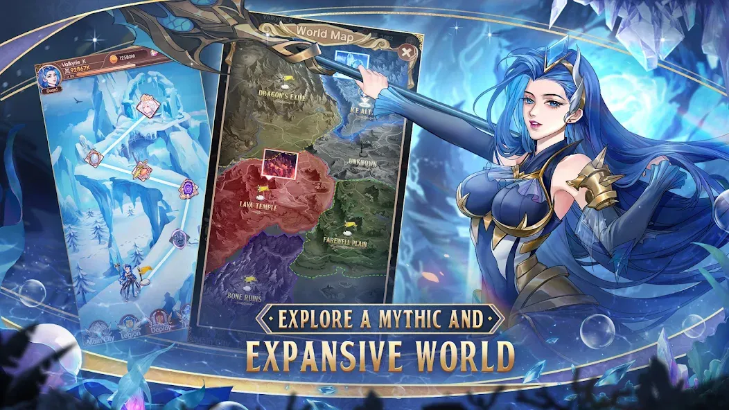 Legend of Almia:idle RPG на Андроид — Безлимитные ресурсы и усиленные герои — скриншот 5 Legend of Almia:idle RPG на Андроид — Безлимитные ресурсы и усиленные герои — скриншот 5