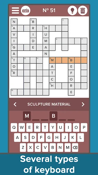 Crossword: Grand collection на Андроид — Безлимитные подсказки и открыты все уровни — скриншот 2