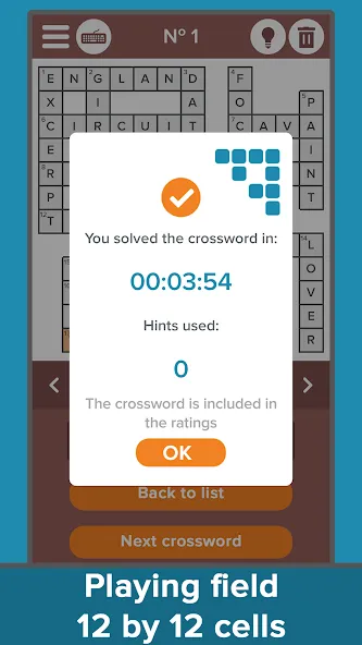 Crossword: Grand collection на Андроид — Безлимитные подсказки и открыты все уровни — скриншот 4