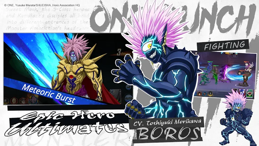 One-Punch Man:Road to Hero 2.0 MOD APK на Android — Безлимитные деньги и алмазы — скриншот 3 One-Punch Man:Road to Hero 2.0 MOD APK на Android — Безлимитные деньги и алмазы — скриншот 3
