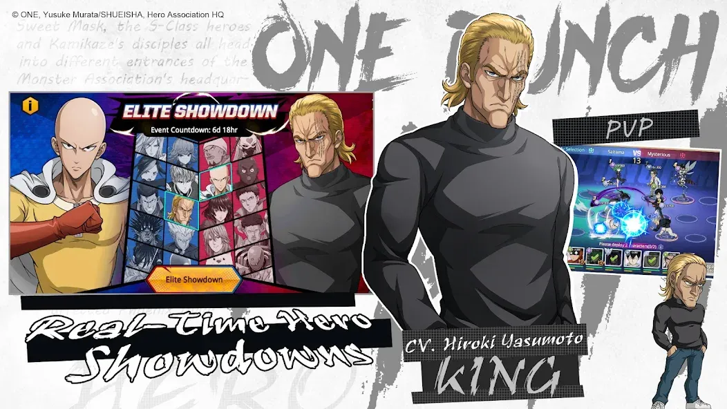 One-Punch Man:Road to Hero 2.0 MOD APK на Android — Безлимитные деньги и алмазы — скриншот 5 One-Punch Man:Road to Hero 2.0 MOD APK на Android — Безлимитные деньги и алмазы — скриншот 5