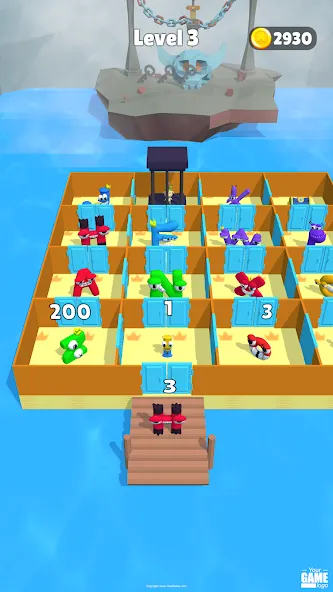 Скачать Alphabet Battle: Room Maze — Последняя версия (Безлимитные деньги и все уровни открыты) — скриншот 3 Скачать Alphabet Battle: Room Maze — Последняя версия (Безлимитные деньги и все уровни открыты) — скриншот 3