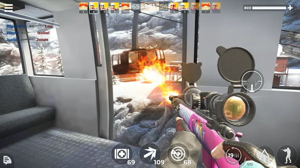 AWP Mode: Online Sniper Action MOD — Точная стрельба и быстрый прице? на Андроид — скриншот 4