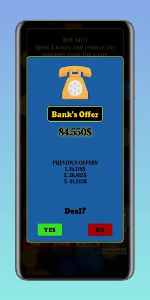 Deal or No Deal — Безлимитные деньги и все кейсы открыты — скриншот 3