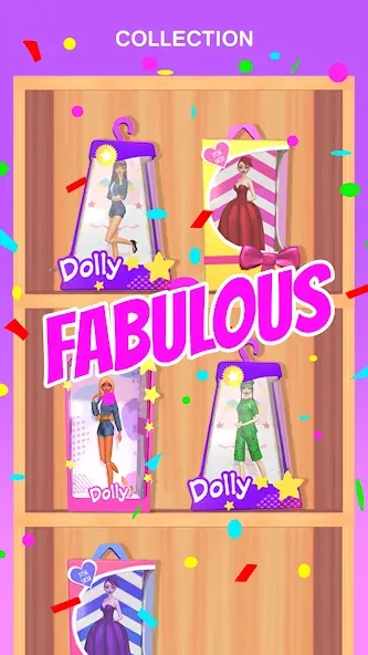 Взломанная Doll Makeover - DIY 3D Dolly на Андроид — Безлимитные деньги и алмазы — скриншот 5