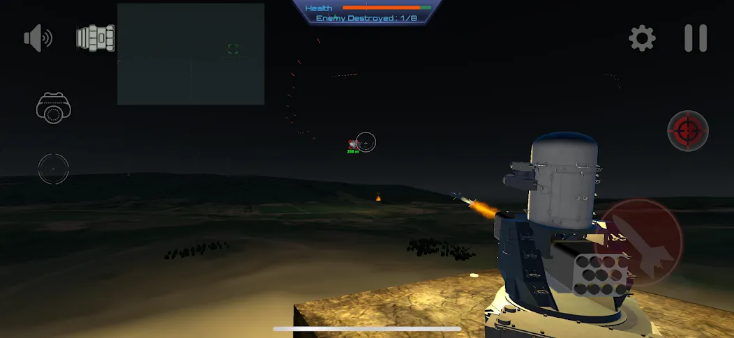 Скачать C-RAM Simulator: Air defense — Модификация Быстрая перезарядка и точное наведение — скриншот 2