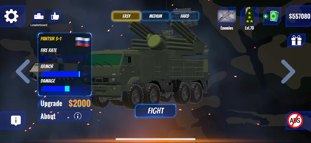 Скачать C-RAM Simulator: Air defense — Модификация Быстрая перезарядка и точное наведение — скриншот 3