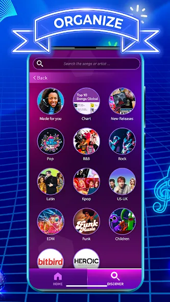 Tiles Hop: EDM Rush — Мод: Безлимитные жизни и все песни открыты — скриншот 4