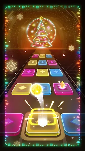 Скачать Color Hop 3D - Music Game MOD APK — Разблокированы все уровни и песни — скриншот 4