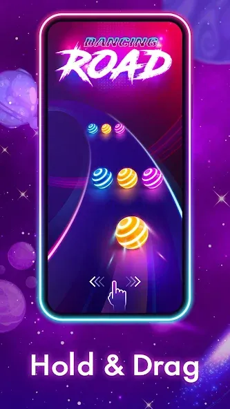 Скачать Dancing Road: Color Ball Run! — Модификация Безлимитные жизни и все скины — скриншот 3