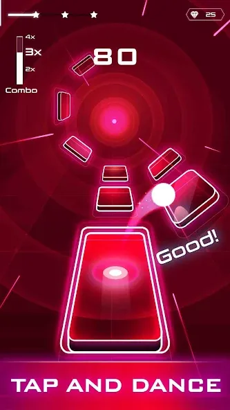Magic Twist: Twister Music Bal MOD APK на Android — Все песни и без рекламы — скриншот 3 Magic Twist: Twister Music Bal MOD APK на Android — Все песни и без рекламы — скриншот 3