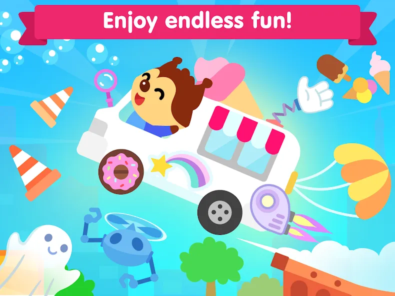Взлом Car games for toddlers & kids — Разблокированы все машинки — скриншот 5
