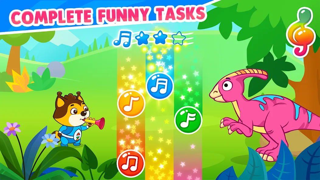 Взлом Dinosaur games for toddlers — Разблокированы все динозавры и игры — скриншот 3