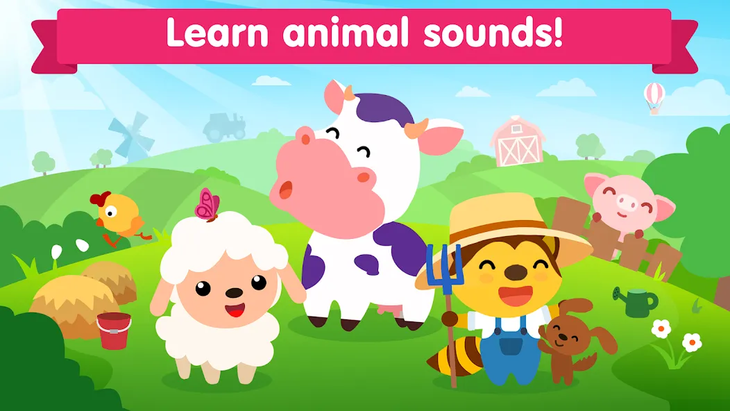Animal sounds games for babies — Все животные и звуки открыты — скриншот 1