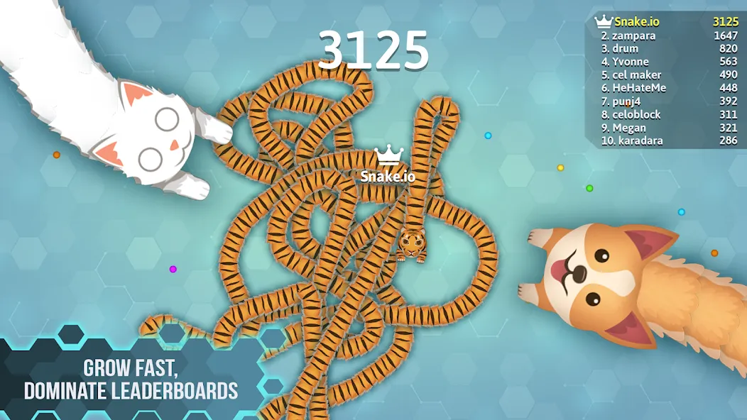 Скачать Snake.io - Fun Snake .io Games на Android — Без рекламы и много скинов — скриншот 4 Скачать Snake.io - Fun Snake .io Games на Android — Без рекламы и много скинов — скриншот 4