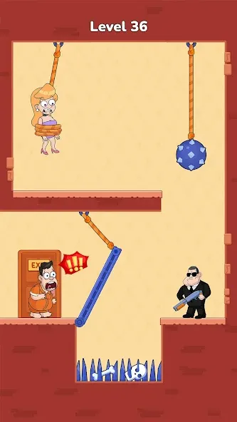Скачать Cut Master: Fun Rope Cut Game — Модификация Без рекламы и все уровни — скриншот 1