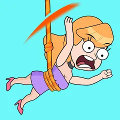 Скачать Cut Master: Fun Rope Cut Game — Модификация Без рекламы и все уровни