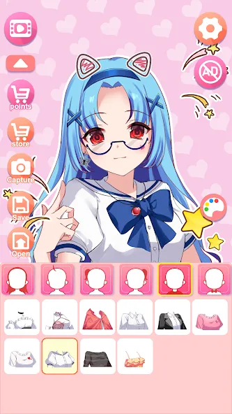 Viya Avatar Maker:emoji MOD APK — Безлимитные монеты и все предметы — скриншот 4
