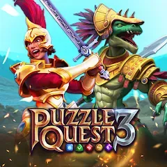 Скачать Puzzle Quest 3 - Match 3 RPG — Безлимитные ресурсы и урон
