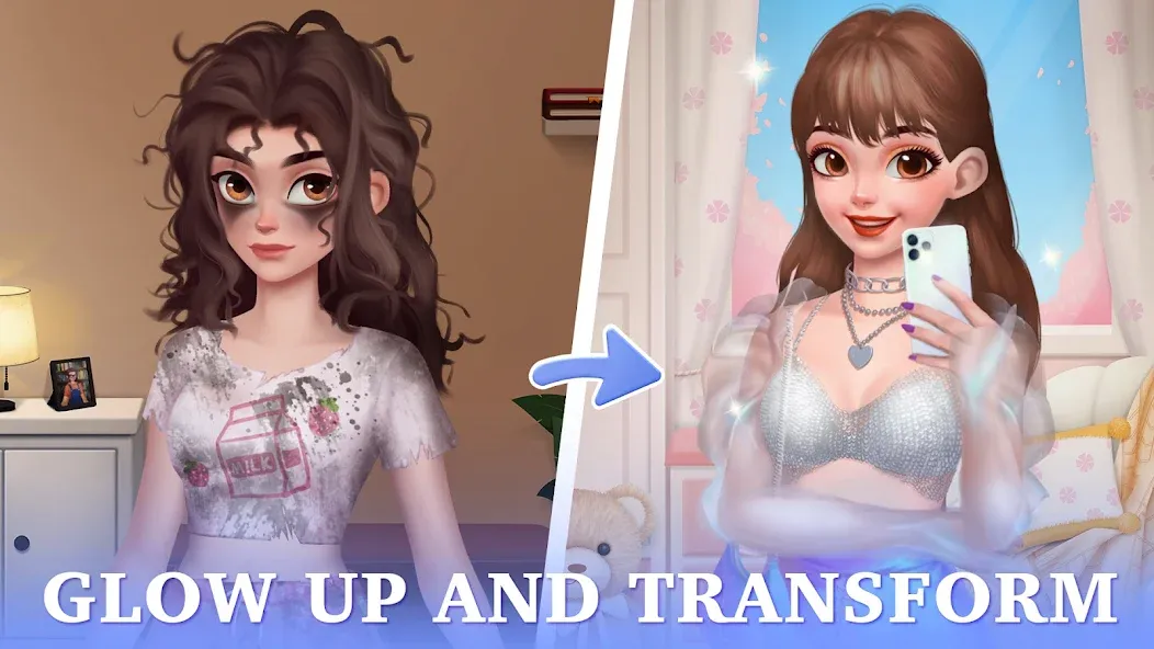 Fantasy Stylist: Match 3 (Мод Безлимитные монеты и жизни) — скриншот 1