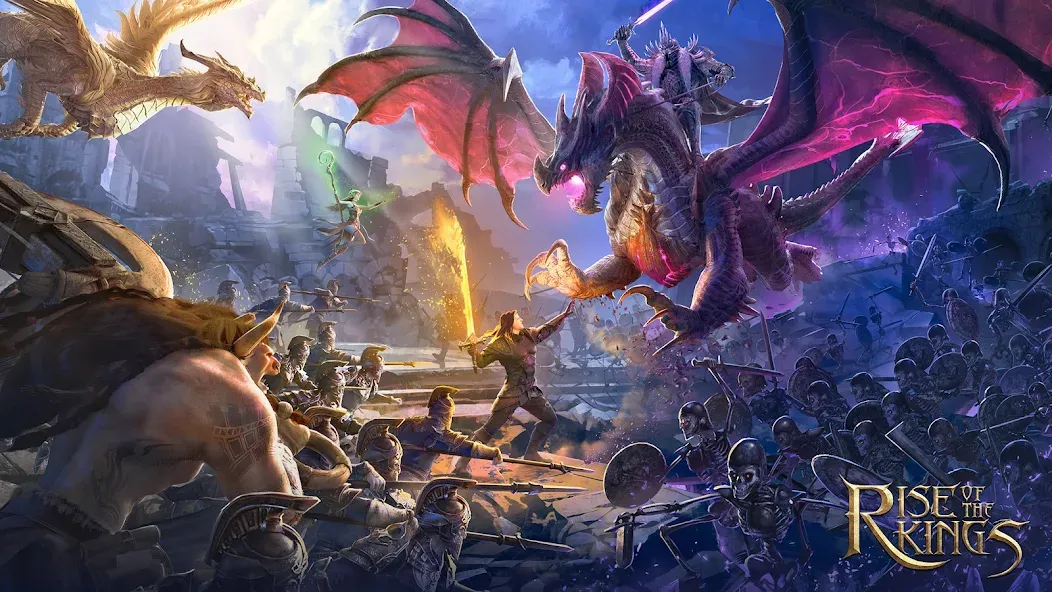 Rise of the Kings (Мод Безлимитные ресурсы и ускорение строительства) — скриншот 1 Rise of the Kings (Мод Безлимитные ресурсы и ускорение строительства) — скриншот 1