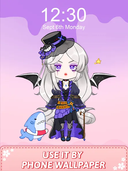 Скачать Vivi Story - Dress Up Game — Много монет и все наряды открыты — скриншот 3