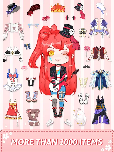 Скачать Vivi Story - Dress Up Game — Много монет и все наряды открыты — скриншот 5