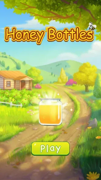 Скачать Honey Bottles - merge puzzle на телефон — Безлимитные ходы и бонусы — скриншот 1