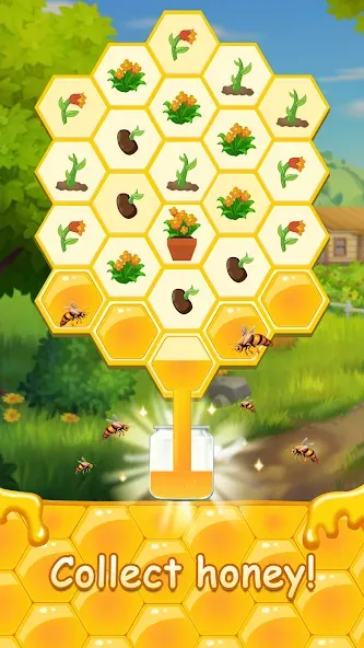 Скачать Honey Bottles - merge puzzle на телефон — Безлимитные ходы и бонусы — скриншот 4