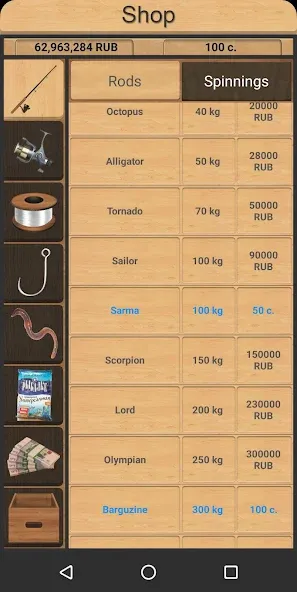 True Fishing. Simulator MOD APK на Android — Безлимитные деньги и ресурсов — скриншот 2 True Fishing. Simulator MOD APK на Android — Безлимитные деньги и ресурсов — скриншот 2