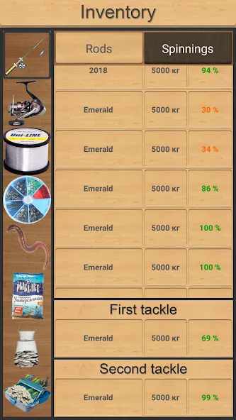 True Fishing. Simulator MOD APK на Android — Безлимитные деньги и ресурсов — скриншот 3 True Fishing. Simulator MOD APK на Android — Безлимитные деньги и ресурсов — скриншот 3