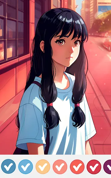 Скачать Anime Manga Color by Numbers на Андроид — Все раскраски и подсказки открыты — скриншот 3 Скачать Anime Manga Color by Numbers на Андроид — Все раскраски и подсказки открыты — скриншот 3