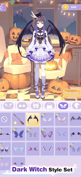 Magic Princess: Dress Up Games на Андроид — Мод Безлимитные монеты и наряды — скриншот 5