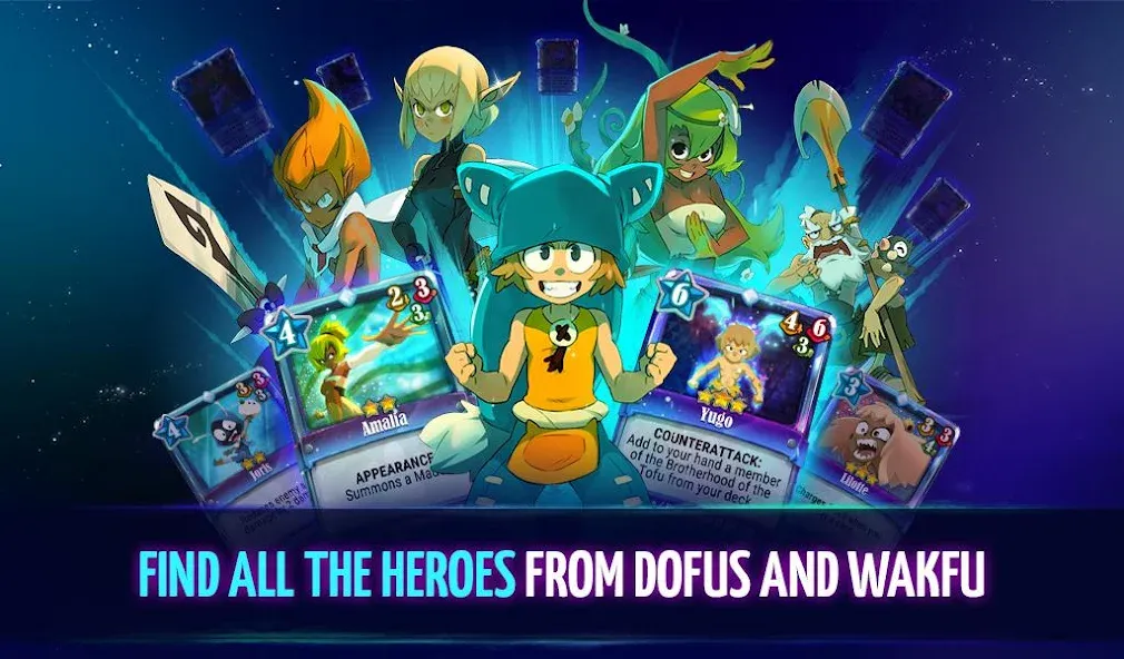 Скачать KROSMAGA - The WAKFU Card Game на Андроид — Безлимитные карты и ресурсы — скриншот 3