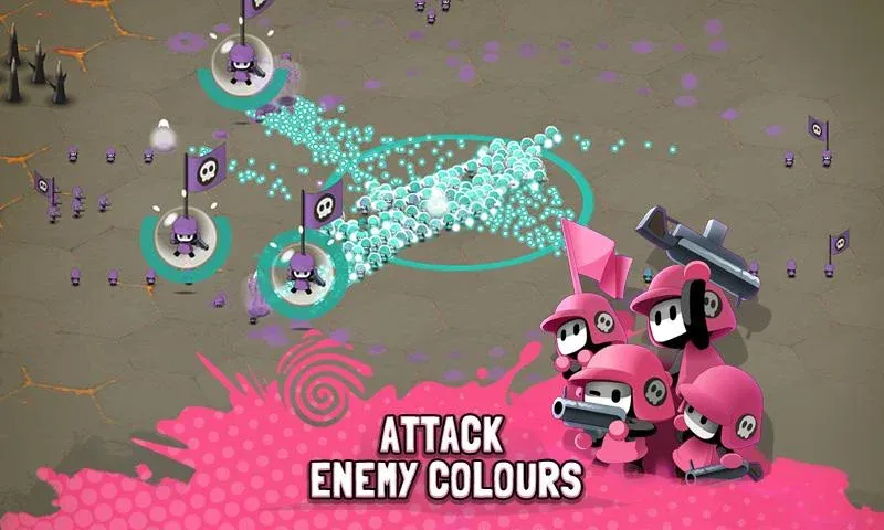 Скачать Tactile Wars с модом — Безлимитные деньги и алмазы — скриншот 1