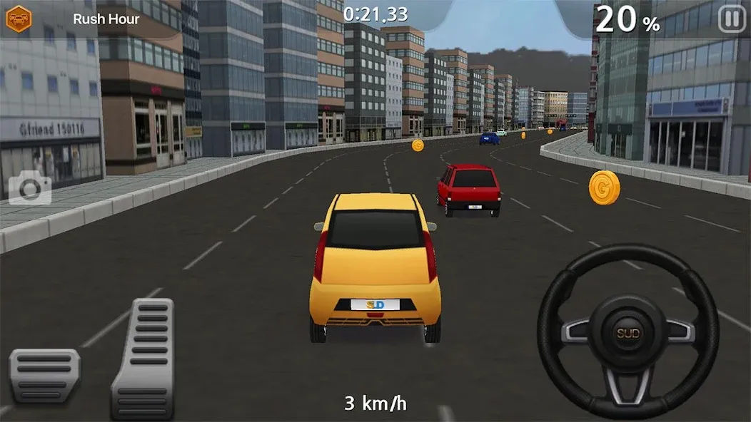 Dr. Driving 2 MOD APK — Безлимитные деньги и топливо — скриншот 1