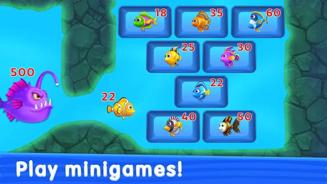 Скачать Solitaire TriPeaks: Aquarium — Модификация Без рекламы и много денег — скриншот 2