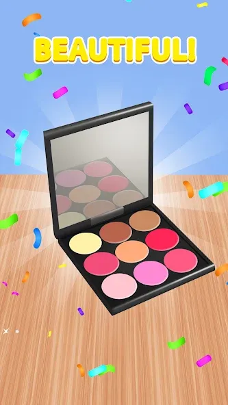 Скачать Makeup Kit - Color Mixing (Мод: Безлимитные деньги и все предметы) на Андроид — скриншот 5