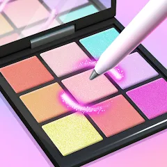 Скачать Makeup Kit - Color Mixing (Мод: Безлимитные деньги и все предметы) на Андроид