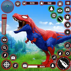 Real Dino Hunting Gun Games MOD — Безлимитные патроны и мощное оружие на Андроид