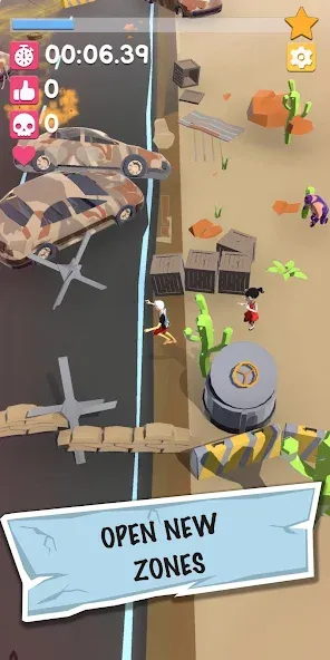 A4 - Run Away Challenge — Взломанная версия (Безлимитные монеты и открыты все костюмы) — скриншот 4 A4 - Run Away Challenge — Взломанная версия (Безлимитные монеты и открыты все костюмы) — скриншот 4