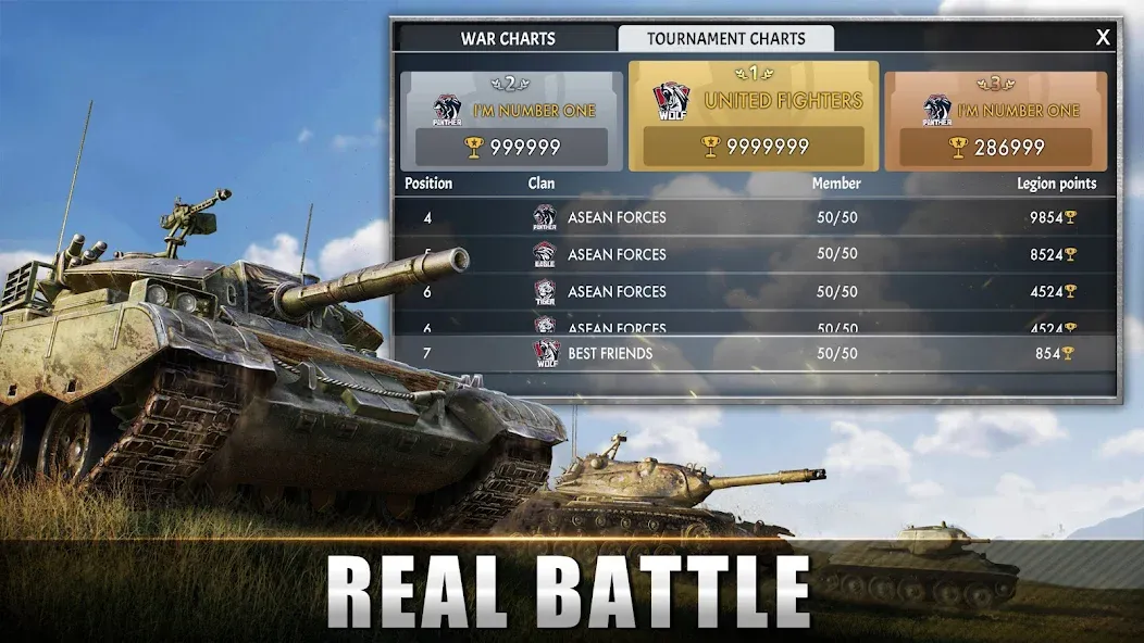 Скачать Tank Warfare: PvP Battle Game с модом — Безлимитные деньги и мощные танки — скриншот 2 Скачать Tank Warfare: PvP Battle Game с модом — Безлимитные деньги и мощные танки — скриншот 2