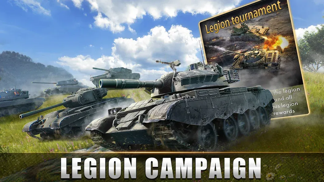 Скачать Tank Warfare: PvP Battle Game с модом — Безлимитные деньги и мощные танки — скриншот 3 Скачать Tank Warfare: PvP Battle Game с модом — Безлимитные деньги и мощные танки — скриншот 3