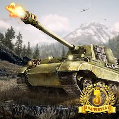 Скачать Tank Warfare: PvP Battle Game с модом — Безлимитные деньги и мощные танки