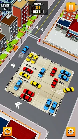 Скачать Park Master: Car Parking Jam на Андроид — Безлимитные деньги и все машины открыты — скриншот 1