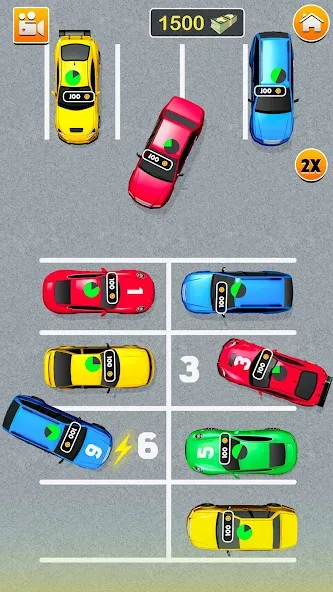 Скачать Park Master: Car Parking Jam на Андроид — Безлимитные деньги и все машины открыты — скриншот 2