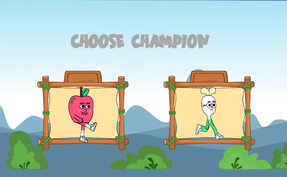 apple and onion running game Mod APK Новые уровни и быстрый бег — Скачать на Андроид — скриншот 5